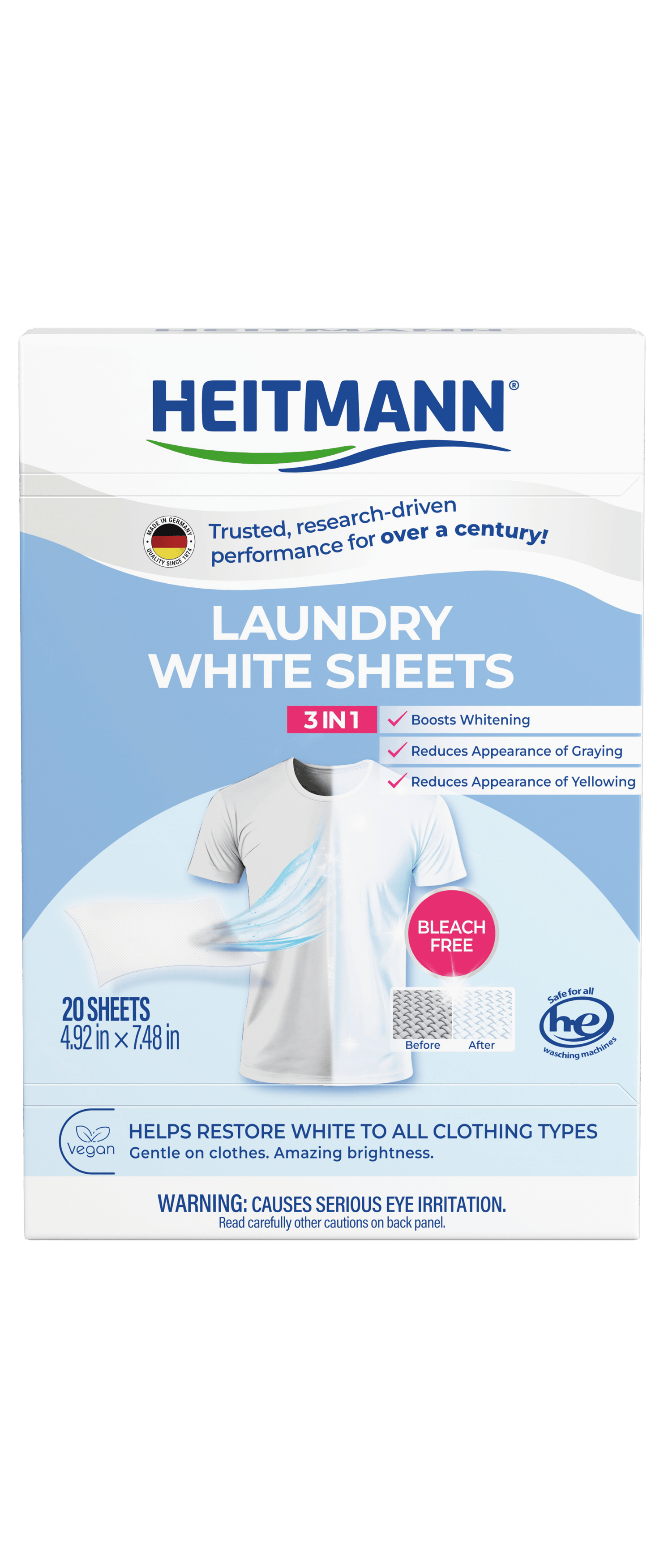 HEITMANN Laundry White Sheets